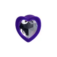ToDo by Toyfa Анальная втулка ToDo by Toyfa Diamond Heart, силикон, фиолетовый, 7 см, Ø 2,8 см — купить в Минске Изображение ToDo by Toyfa Анальная втулка ToDo by Toyfa Diamond Heart, силикон, фиолетовый, 7 см, Ø 2,8 см