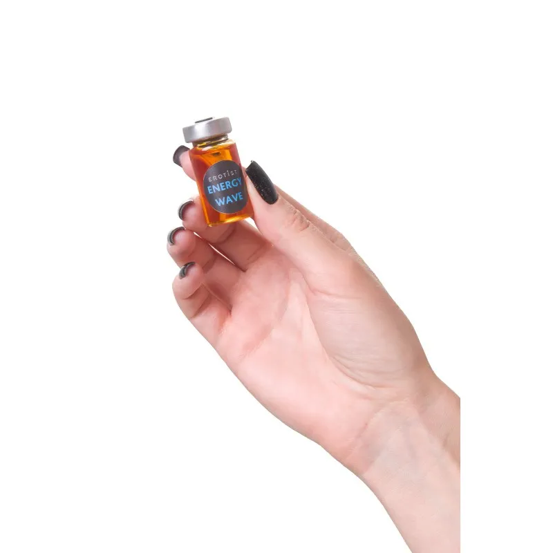 Изображение Erotist Капсулы в среде-активаторе Erotist ENERGY WAVE, для мужчин, для усиления эрекции, 5капсул