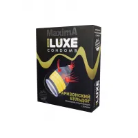 Изображение Luxe Презервативы Luxe, maxima, «Аризонский бульдог», 18 см, 5.2 см, 1 шт.