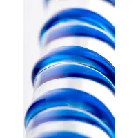 Фото Sexus Glass Двусторонний фаллоимитатор Sexus Glass, стекло, прозрачный, 19 см