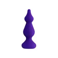 Изображение ToDo by Toyfa Анальная втулка ToDo by Toyfa Sholt, силикон, фиолетовый, 10 см, Ø 3 см