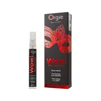 Изображение Orgie, Португалия Оральный спрей с охлаждающим эффектом Orgie WOW! STRAWBERRY ICE Blowjob Spray, клубника, 10 мл