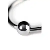 Изображение Metal by TOYFA Кольцо под головку пениса Metal by TOYFA, серебряное, 2,5 см.