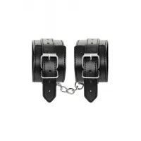 Фото  Поножи Anonymo #0153, PU кожа, черные, 26,5 см