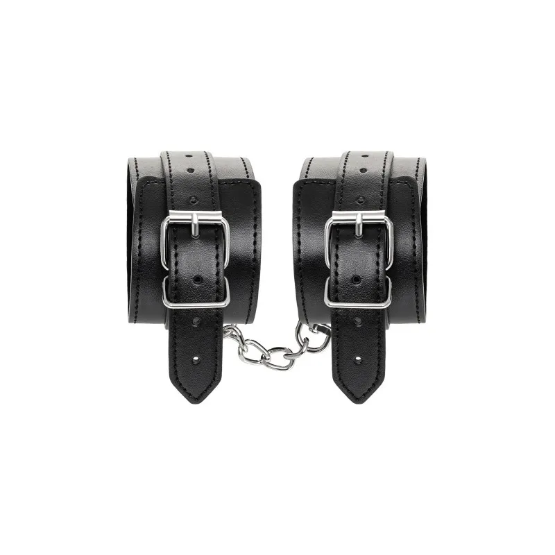 Фото  Поножи Anonymo #0153, PU кожа, черные, 26,5 см