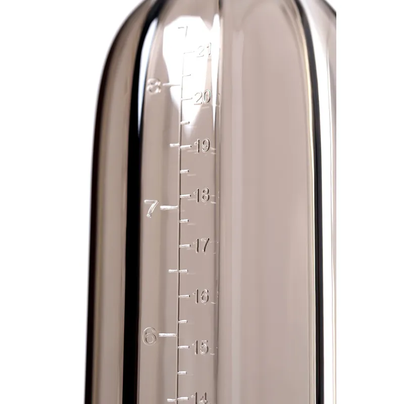 Фото Sexus Men Помпа для пениса Sexus Men Expert, полуавтоматическая, с манометром, ABS пластик, черная, 27 см, Ø 7