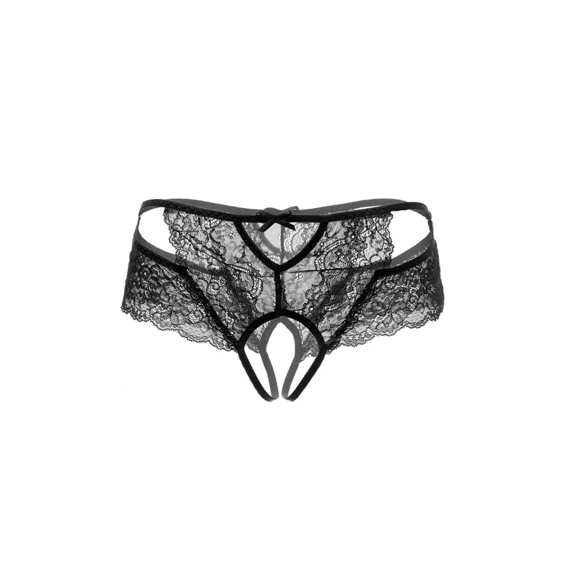 Изображение Erolanta Lingerie Эротические трусики Erolanta Felicity, черный (46-48)