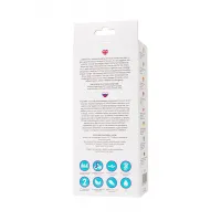 Изображение Leroina Многофункциональный вибратор LEroina Caberna, силикон, бордовый, 20 см