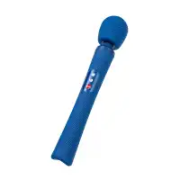 Изображение Fun Factory, Германия Вибромассажер Fun Factory VIM VIBRATING WAND, силикон, синий, 31,3 см