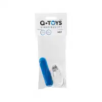 Изображение A-toys by TOYFA Вибропуля A-Toys by TOYFA NEP, силикон, синий, 8 см
