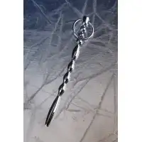 Metal by TOYFA Уретральный плаг TOYFA Metal фигурный с кольцом в основании, серебряный, 17,5 см — купить в Минске Фото Metal by TOYFA Уретральный плаг TOYFA Metal фигурный с кольцом в основании, серебряный, 17,5 см