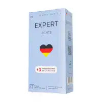 Изображение  Презервативы EXPERT Lights, ультратонкие, 15 шт