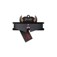 Изображение PECADO B.D.S.M Чокер-воротник Pecado BDSM, с бубенчиками, натуральная кожа, черный