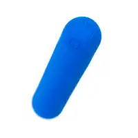 Изображение A-toys by TOYFA Вибропуля A-Toys by TOYFA NEP, силикон, синий, 8 см