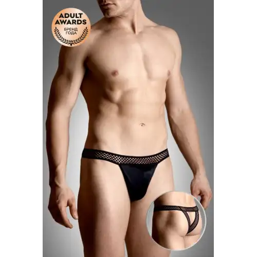 Изображение SoftLine Collection, Польша Стринги мужские с доступом SoftLine Collection, черный, XL