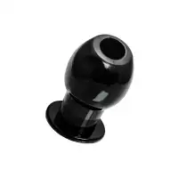 Фото TOYFA Basic Анальная втулка TOYFA Basic S, TPE, чёрный, 6 см