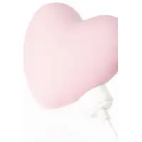 Фото Satisfyer, Германия Вакуумно-волновой стимулятор клитора с вибрацией Satisfyer Cutie Heart, силикон, розовый, 7,6 см