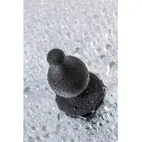 Изображение Erotist Анальная втулка Erotist Spade S, сайлекспан, чёрный, 8 см