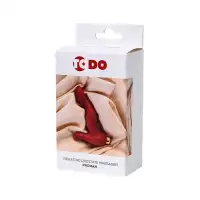 Фото ToDo by Toyfa Вибростимулятор простаты ToDo by Toyfa Proman, силикон, красный, 12,5 см