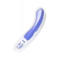 Изображение Lovense, США Двусторонний вибратор LOVENSE Hyphy с клиторальным стимулятором, силикон, фиолетовый, 21,6 см