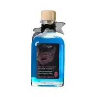 Фото Orgie, Португалия Комплект для сладких игр Orgie Lips (массажное масло для поцелуев, перо), сахарная вата, 100 мл