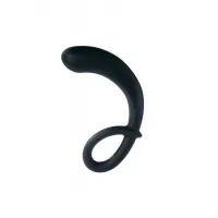 Фото MYSTIM Электростимулятор Mystim Curving Curt, силикон, черный, 13 см