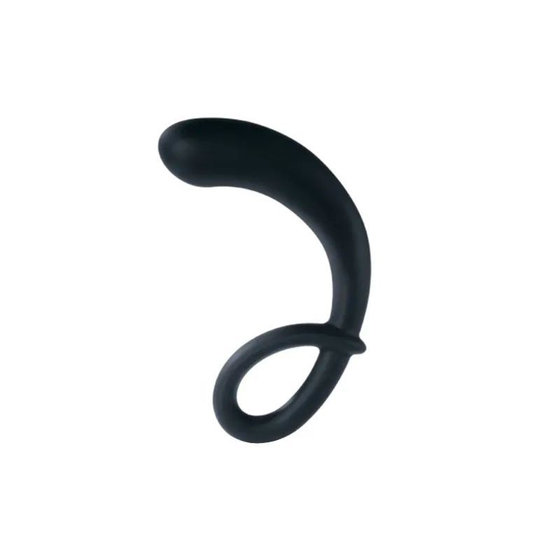 Фото MYSTIM Электростимулятор Mystim Curving Curt, силикон, черный, 13 см