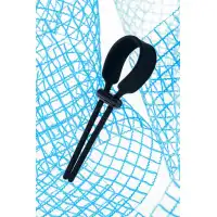 Фото A-toys by TOYFA Лассо на пенис A-Toys by TOYFA Keb, силикон, черный, 14 см