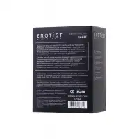 Фото Erotist Анальная втулка Erotist SHAFT, силикон, черный, 6,9 см