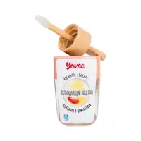 Изображение YOVEE Бальзам для губ Yovee «Охлаждающий поцелуй» с ароматом клубнички в шампанском, охлаждающий, 5 мл