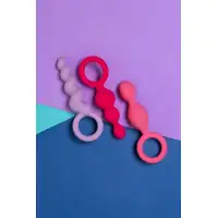 Изображение Satisfyer, Германия Набор анальных плагов Satisfyer, силикон,ассорти
