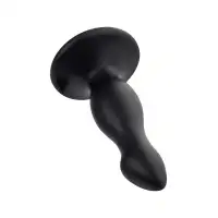Изображение POPO Pleasure by TOYFA Анальная втулка POPO Pleasure by TOYFA Antlia, силиконовая, черная,10,5 см