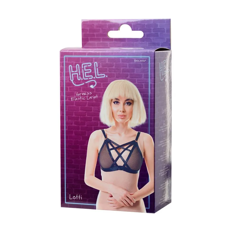 Изображение H.E.L. Стреп H.E.L. Lotti, текстиль, черный, OS