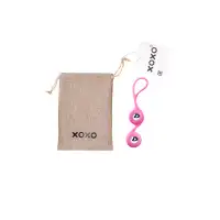 Изображение  Мешочек XOXO, текстиль, коричневый, 18*12,5 см