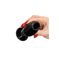 Фото TOYFA Basic Анальная втулка TOYFA Basic L, TPE, чёрный, 7,5 см