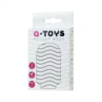 Фото A-toys by TOYFA Мастурбатор A-Toys by TOYFA Pocket Wavy, TPR, белый, 7,8 см