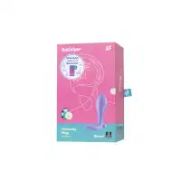 Фото Satisfyer, Германия Анальный вибратор Satisfyer Intensity Plug Connect App, силикон, фиолетовый, 9 см