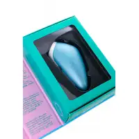 Фото Satisfyer, Германия Вакуум-волновой бесконтактный стимулятор клитора Satisfyer Love Breeze, силикон, голубой, 9,5 см.