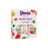 Изображение  Набор гелей-смазок Yovee для любви (721004+721006+721012), вкусовые (клубника+мята+ваниль), 3х50 мл
