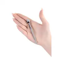 Изображение Metal by TOYFA Уретральный плаг TOYFA Metal с ограничителем-шариком, серебряный