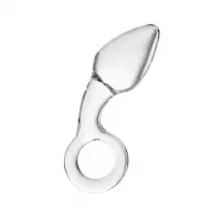 Фото Sexus Glass Анальная втулка Sexus Glass, стекло, прозрачная, 14,5 см, Ø 4 см