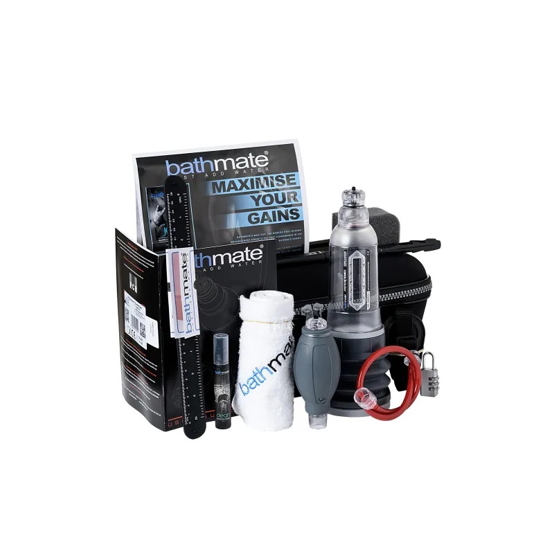 Изображение Bathmate, Великобритания Гидропомпа Bathmate HYDROXTREME5, ABS пластик, прозрачная, 26 см (аналог HYDROMAX XTREME X20)