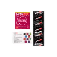 Фото Luxe Презервативы Luxe, royal, cherry collection, 18 см, 5,2 см, 3 шт.