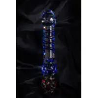 Sexus Glass Двусторонний фаллоимитатор Sexus Glass, стекло, прозрачный, 20,5 см — купить в Минске Изображение Sexus Glass Двусторонний фаллоимитатор Sexus Glass, стекло, прозрачный, 20,5 см