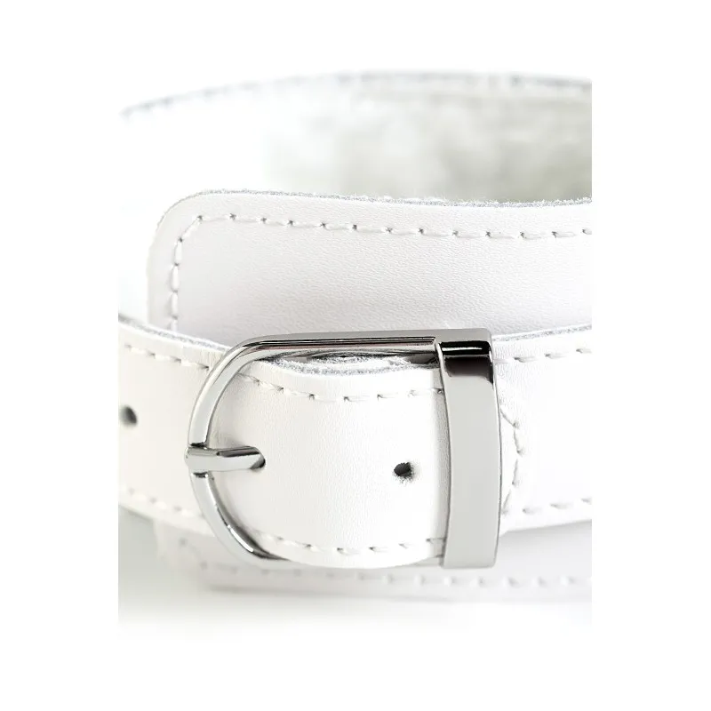 Фото Theatre by TOYFA Наручники TOYFA Theatre кожаные белые