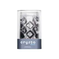 Фото Tenga, Япония Нереалистичный мастурбатор TENGA Crysta Block, TPE, прозрачный, 15,5 см