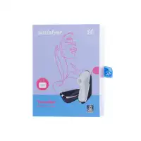 Фото Satisfyer, Германия Вакуумно-волновой стимулятор клитора Satisfyer Traveler, силикон, баклажан, 10,7 см