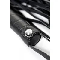 Изображение Theatre by TOYFA Набор бондажный TOYFA Theatre: ремни(4шт) + плетка + наручники + оковы + маска, текстиль, чёрный