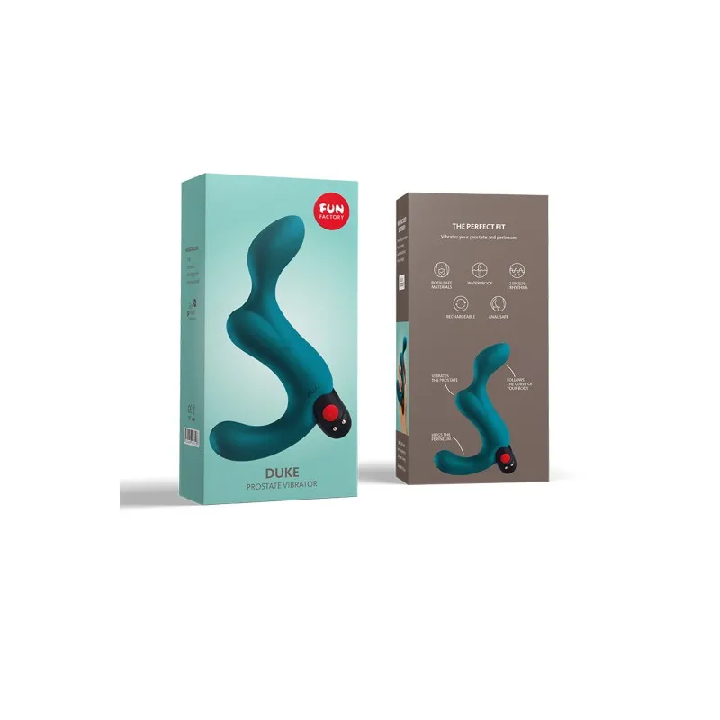 Изображение Fun Factory, Германия Стимулятор простаты Fun Factory Duke, силикон, зелёный, 12 см