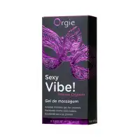 Orgie, Португалия Гель для массажа ORGIE Sexy Vibe Intense Orgasm с разогревающим и охлаждающим эффектом, 15 мл — купить в Минске Изображение Orgie, Португалия Гель для массажа ORGIE Sexy Vibe Intense Orgasm с разогревающим и охлаждающим эффектом, 15 мл